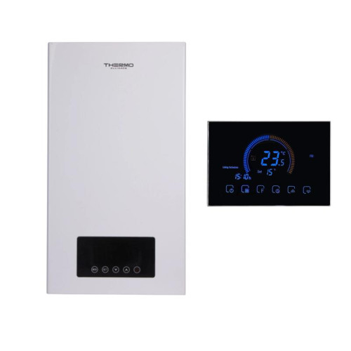 Комплексное решение Thermo Alliance для котельной: электрический котел 10 кВт + проводной термостат Wi-Fi Комплексное решение Thermo Alliance для котельной: электрический котел 10 кВт + проводной термостат Wi-Fi