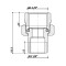 Сгон-американка Thermo Alliance Standart 1 1/2 Сгон-американка Thermo Alliance Standart 1 1/2