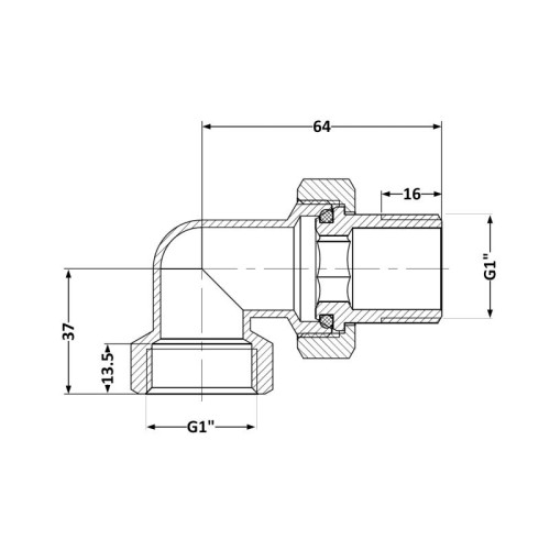 Сгон-американка Thermo Alliance Standart 1 Сгон-американка Thermo Alliance Standart 1