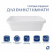 Комплект Qtap Scorpio: Раковина врезная прямоугольная 510х390х145 мм White + Донный клапан PU02