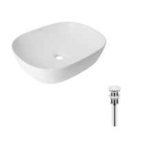 Комплект Qtap Aquarius: Раковина накладная прямоугольная 470x380x120 мм White + Донный клапан PU02 Комплект Qtap Aquarius: Раковина накладная прямоугольная 470x380x120 мм White + Донный клапан PU02