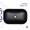 Комплект Qtap Robin: Раковина накладная прямоугольная 600x390x150 мм Matt Black + Донный клапан PU03 Комплект Qtap Robin: Раковина накладная прямоугольная 600x390x150 мм Matt Black + Донный клапан PU03