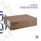 Комплект Qtap Scorpio: Раковина накладная овальная 500x380x120 мм White + Донный клапан PU02