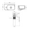 Комплект Qtap Tern: Раковина подвесная прямоугольная левая 450х250х158 мм White + Донный клапан PU02O Комплект Qtap Tern: Раковина подвесная прямоугольная левая 450х250х158 мм White + Донный клапан PU02O