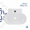 Комплект Qtap Cardinal: Раковина подвесная / накладная овальная 565х400х130 мм White + Донный клапан PU02 Комплект Qtap Cardinal: Раковина подвесная / накладная овальная 565х400х130 мм White + Донный клапан PU02