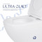 Унитаз подвесной Qtap Jay безободковый с сиденьем Soft-close QT07335175W