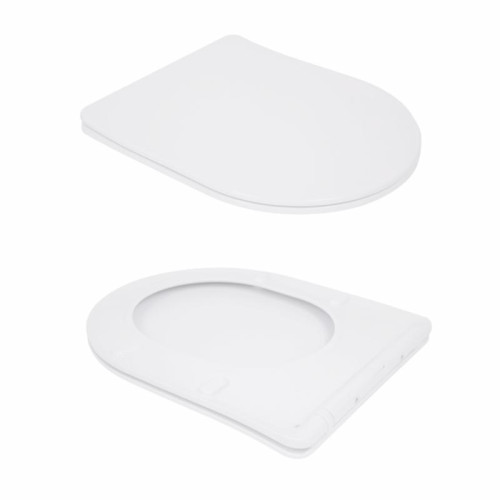 Унитаз подвесной Qtap Swan безободковый с сиденьем Soft-close QT16335180W