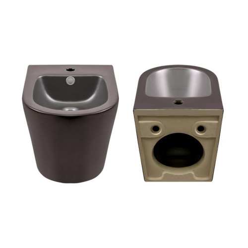 Комплект Qtap Scorpio Matt Black 2 в 1: Унитаз подвесной Ultra Quiet QT14332380AMB + биде подвесное QT1455053FMB Комплект Qtap Scorpio Matt Black 2 в 1: Унитаз подвесной Ultra Quiet QT14332380AMB + биде подвесное QT1455053FMB