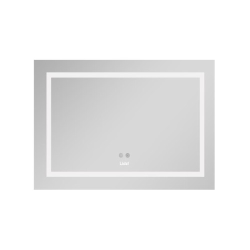 Зеркало Lidz Kubis 800х600 с LED-подсветкой Touch, с антизапотеванием, с диммером, рег. яркости LD78LF9047400