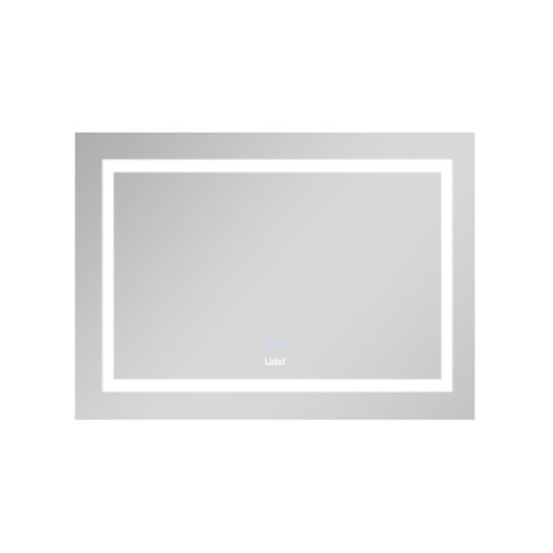 Зеркало Lidz Kubis 800х600 с LED-подсветкой Touch, с антизапотеванием, с диммером, рег. яркости LD78LF9047400