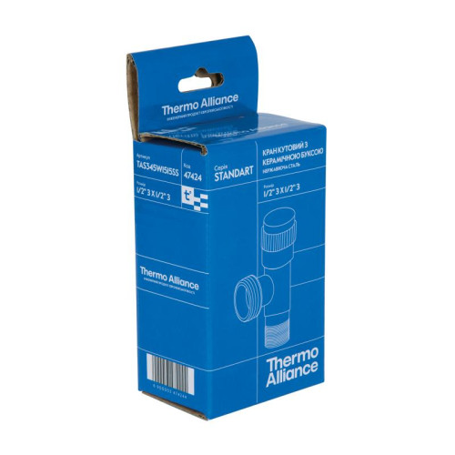 Кран угловой Thermo Alliance Standart 1/2