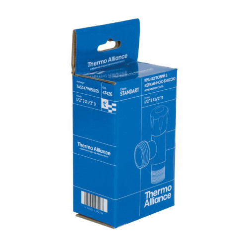 Кран угловой Thermo Alliance Standart 1/2 Кран угловой Thermo Alliance Standart 1/2