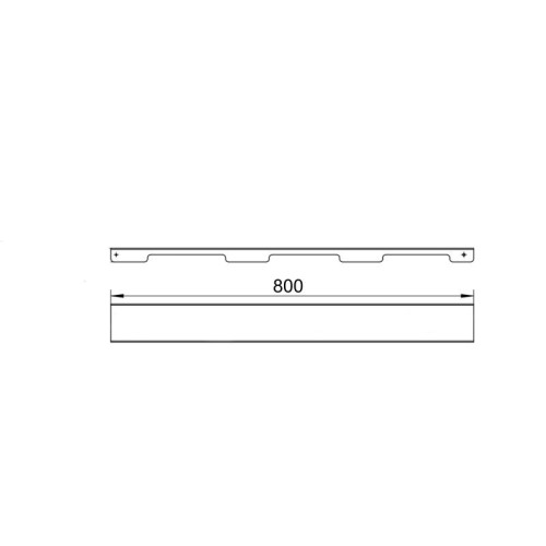 Решетка для линейного трапа SUS304 Grate FA800 (NKS) Qtap Решетка для линейного трапа SUS304 Grate FA800 (NKS) Qtap