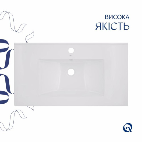 Раковина Qtap Albatross 820х460х180 White QT01113080CW1 Раковина Qtap Albatross 820х460х180 White QT01113080CW1