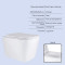 Готовое решение Qtap для ванной комнаты: подвесной унитаз Tern Ultra Quiet 525x345x360 + комплект инсталляции Nest 4 в 1 (линейная клавиша White)