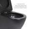 Комплект Qtap Robin Matt Black 2 в 1: унитаз подвесной Ultra Quiet QT13332381АSMB + биде подвесное QT1355046FMB Комплект Qtap Robin Matt Black 2 в 1: унитаз подвесной Ultra Quiet QT13332381АSMB + биде подвесное QT1355046FMB