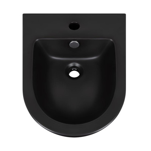 Комплект Qtap Robin Matt Black 2 в 1: унитаз подвесной Ultra Quiet QT13332381АSMB + биде подвесное QT1355046FMB Комплект Qtap Robin Matt Black 2 в 1: унитаз подвесной Ultra Quiet QT13332381АSMB + биде подвесное QT1355046FMB