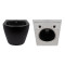 Комплект Qtap Robin Matt Black 2 в 1: унитаз подвесной Ultra Quiet QT13332381АSMB + биде подвесное QT1355046FMB Комплект Qtap Robin Matt Black 2 в 1: унитаз подвесной Ultra Quiet QT13332381АSMB + биде подвесное QT1355046FMB