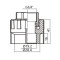Муфта PPR Thermo Alliance 20х3/4 Муфта PPR Thermo Alliance 20х3/4