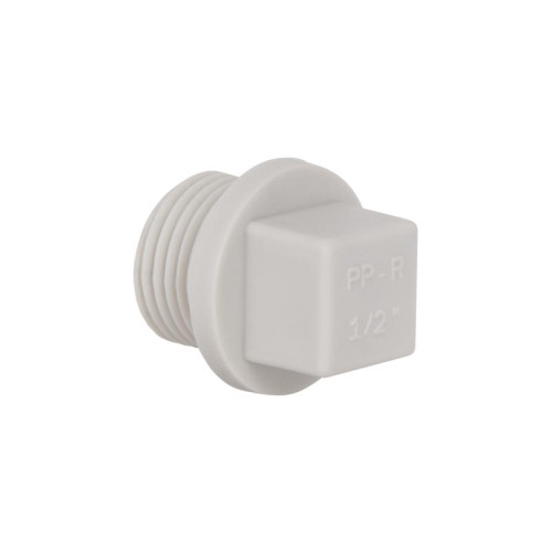Заглушка PPR Thermo Alliance с резьбой 20х1/2
