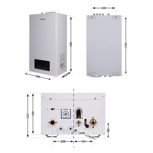 Котел электрический Thermo Alliance 4 кВт TA149DCN4