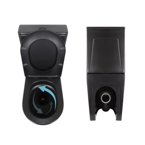 Акционный набор: Унитаз напольный Robin Ultra Quiet QT13226083AMB 660x360x855 Black + Биде напольное Robin QT13442141CMB 565x360x405 Black Акционный набор: Унитаз напольный Robin Ultra Quiet QT13226083AMB 660x360x855 Black + Биде напольное Robin QT13442141CMB 565x360x405 Black