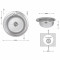 Кухонная мойка Brinex 510-D 0,8 мм Satin (BRIN510SAT08)