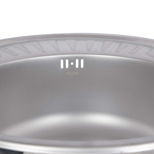 Кухонная мойка Brinex 5745 0,8 мм Satin (BRIN5745SAT08)