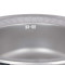 Кухонная мойка Brinex 5745 0,8 мм Satin (BRIN5745SAT08)