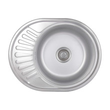 Кухонная мойка Brinex 5745 0,8 мм Satin (BRIN5745SAT08) Кухонная мойка Brinex 5745 0,8 мм Satin (BRIN5745SAT08)