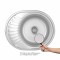 Кухонная мойка Brinex 5745 0,8 мм Micro Decor (BRIN5745MDEC0) Кухонная мойка Brinex 5745 0,8 мм Micro Decor (BRIN5745MDEC0)
