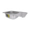 Кухонная мойка Brinex 6642 0,8 мм Satin (BRIN6642SAT08)