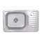 Кухонная мойка Brinex 6642 0,8 мм Satin (BRIN6642SAT08)