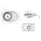 Кухонная мойка Brinex 7750 0,8 мм Micro Decor (BRIN7750MDEC08) Кухонная мойка Brinex 7750 0,8 мм Micro Decor (BRIN7750MDEC08)