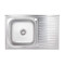 Кухонная мойка Brinex 5080-L 0,6 мм Satin (BRIN5080LSAT06) Кухонная мойка Brinex 5080-L 0,6 мм Satin (BRIN5080LSAT06)
