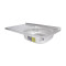Кухонная мойка Brinex 5080-R 0,6 мм Satin (BRIN5080RSAT06)