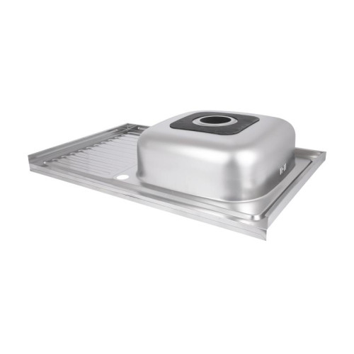 Кухонная мойка Brinex 5080-R 0,6 мм Satin (BRIN5080RSAT06)