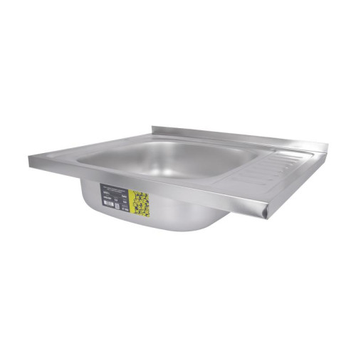 Кухонная мойка Brinex 6050-L 0,6 мм Satin (BRIN6050LSAT06) Кухонная мойка Brinex 6050-L 0,6 мм Satin (BRIN6050LSAT06)