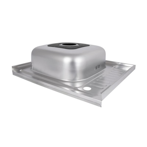 Кухонная мойка Brinex 6050-L 0,6 мм Satin (BRIN6050LSAT06) Кухонная мойка Brinex 6050-L 0,6 мм Satin (BRIN6050LSAT06)