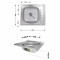 Кухонная мойка Brinex 6050-R 0,6 мм Satin (BRIN6050RSAT06) Кухонная мойка Brinex 6050-R 0,6 мм Satin (BRIN6050RSAT06)