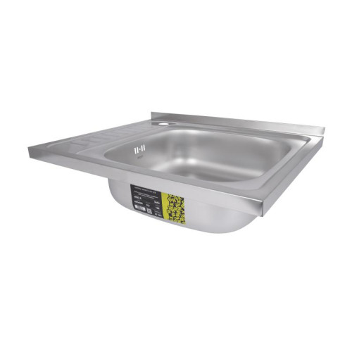 Кухонная мойка Brinex 6050-R 0,6 мм Satin (BRIN6050RSAT06) Кухонная мойка Brinex 6050-R 0,6 мм Satin (BRIN6050RSAT06)