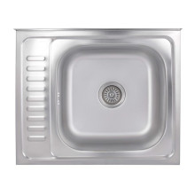 Кухонная мойка Brinex 6050-R 0,6 мм Satin (BRIN6050RSAT06) Кухонная мойка Brinex 6050-R 0,6 мм Satin (BRIN6050RSAT06)