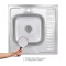 Кухонная мойка Brinex 6060-L 0,6 мм Satin (BRIN6060LSAT06) Кухонная мойка Brinex 6060-L 0,6 мм Satin (BRIN6060LSAT06)