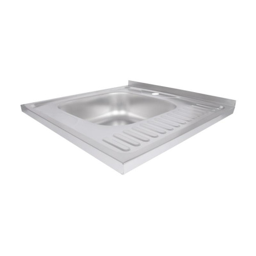 Кухонная мойка Brinex 6060-L 0,6 мм Satin (BRIN6060LSAT06) Кухонная мойка Brinex 6060-L 0,6 мм Satin (BRIN6060LSAT06)