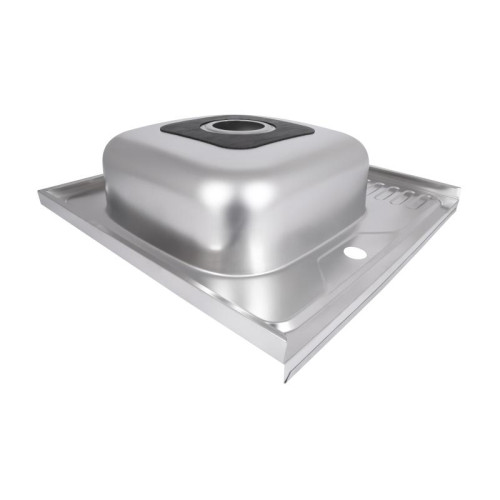 Кухонная мойка Brinex 6060-L 0,6 мм Satin (BRIN6060LSAT06) Кухонная мойка Brinex 6060-L 0,6 мм Satin (BRIN6060LSAT06)