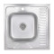 Кухонная мойка Brinex 6060-L 0,6 мм Satin (BRIN6060LSAT06) Кухонная мойка Brinex 6060-L 0,6 мм Satin (BRIN6060LSAT06)