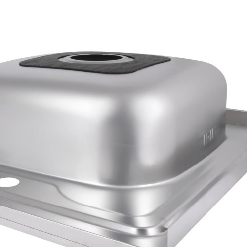 Кухонная мойка Brinex 6080-R 0,6 мм Satin (BRIN6080RSAT06) Кухонная мойка Brinex 6080-R 0,6 мм Satin (BRIN6080RSAT06)