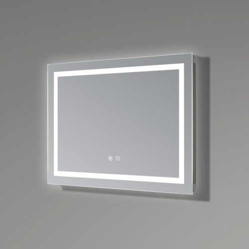 Зеркало Qtap Mideya (DC-F613) 700х500 с LED-подсветкой Touch, с антизапотеванием, диммером QT2078NCF7050W
