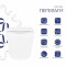 Унитаз подвесной Qtap Scorpio безободковый Ultra Quiet с сиденьем Soft-close QT14332380ASW