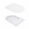 Унитаз подвесной Qtap Scorpio безободковый Ultra Quiet с сиденьем Soft-close QT14332380ASW